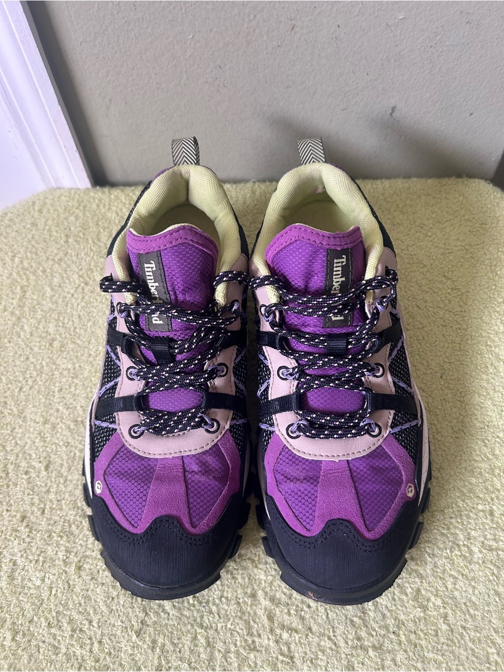 Timberland Women's Purple, Black and Pink Trail Shoes Sz 6.5
